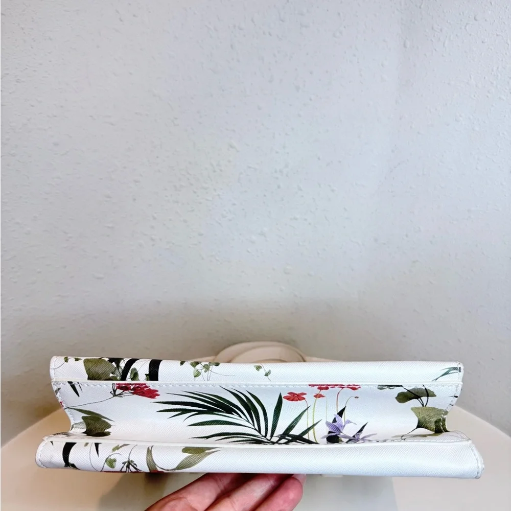 Ted Baker The Icon White Floral Print Small Tote Bag NWT